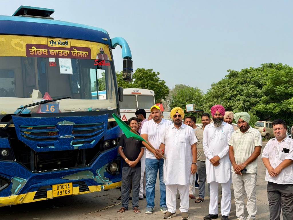 Three more buses from Lalru to take pilgrims on pilgrimage under the Chief Ministers Pilgrimage Scheme
